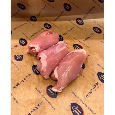 Hauts de cuisses de poulet sans os sans peau Visuel 1 principal